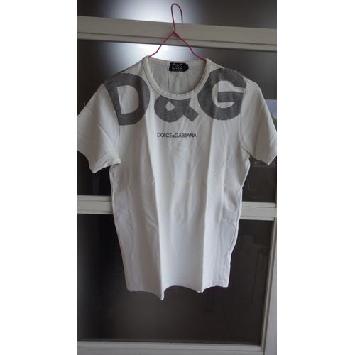 T-Shirt Dolce & Gabbana Coton L Blanc