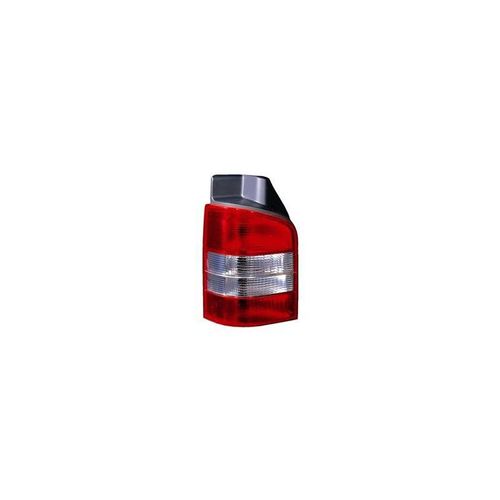 Feu Arrière Gauche Sans Partie Électrique (Blanc) Pour Volkswagen Transporter De 2003 À 2009 Version Hayon