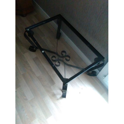 Table Basse En Fer Forgé