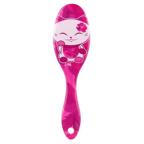 Brosse Pour Cheveux Mani Chat Blanc
