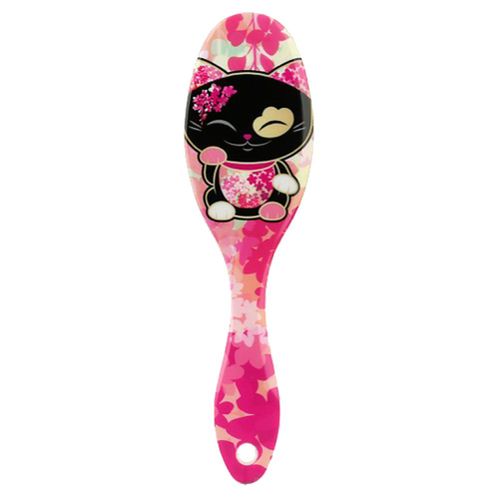 Brosse Pour Cheveux Mani Rose Et Noir