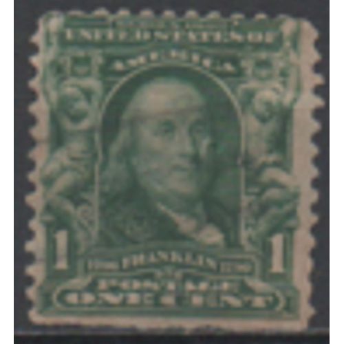 Etats Unis: Un Timbre De 19032 Représentant Franklin