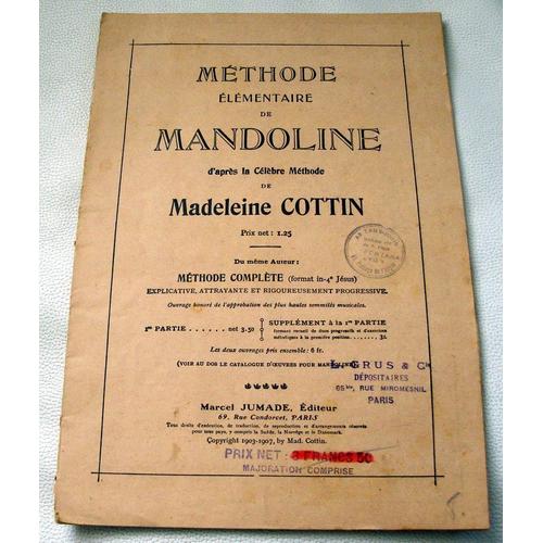 Methode Elementaire De Mandoline