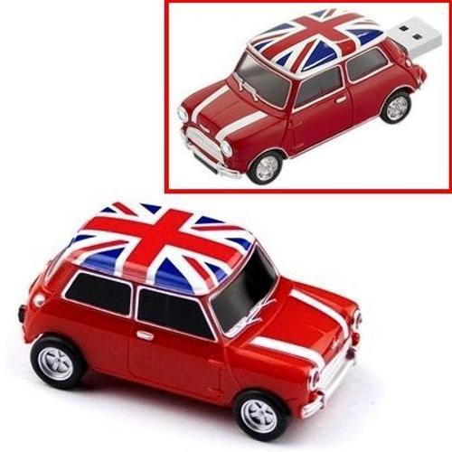 Clé USB 8 GO Austin Mini Cooper Morris avec drapeau anglais