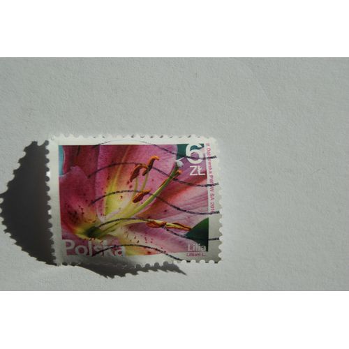 Timbre Lilia Polska 6 Zl