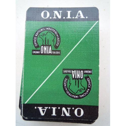 Jeu De 54 Cartes O.N.I.A