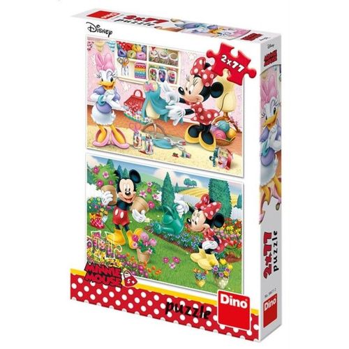 Puzzle 77 Pièces 2 Puzzles - Mickey