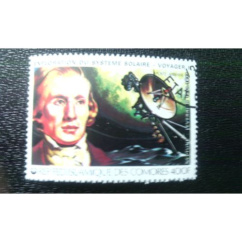 Timbre Comores ( Mi 508 A ) 1979 Exploration Du Système Solaire