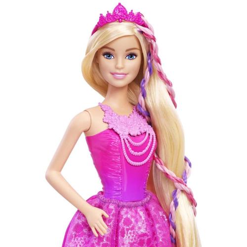 Barbie - Mattel Poupée Princesse Tresses Magiques -GTG00 - Barbie Dreamtopia