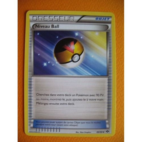 Carte Pokemon - Dresseur - Niveau Ball - 89/99 - Destinées Futures - 2012 - C