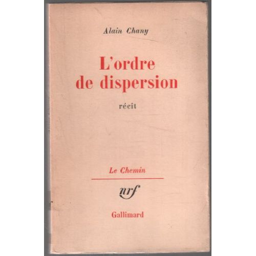 L'Ordre De Dispersion