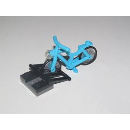 Lego ® Minifigurine Minifig Vélo Bleu avec Parking Bike Bicycle Riding 4719 NEW 