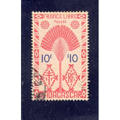 Timbre-Poste De Madagascar (Série De Londres, Ravenala)