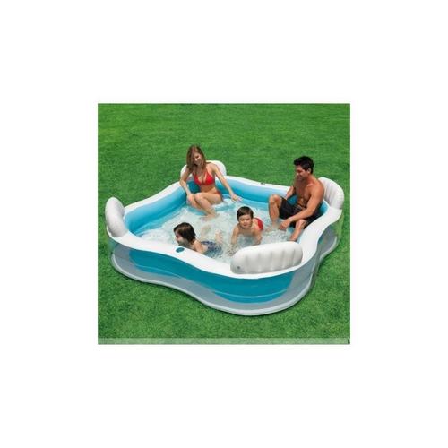 Piscine gonflable familiale avec Sièges Intex