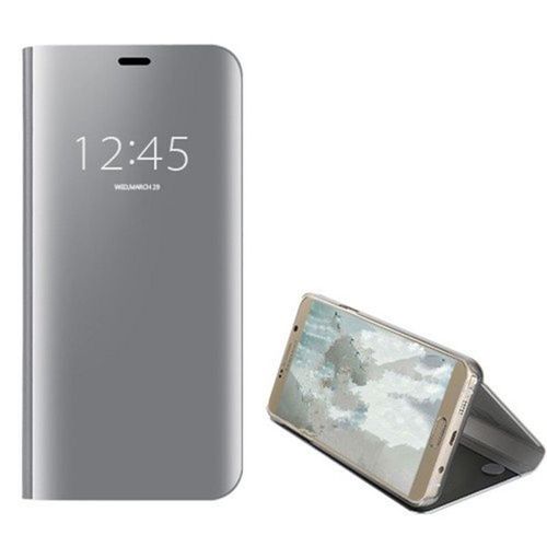 Galaxy A8 2018 Etui Flip Argent