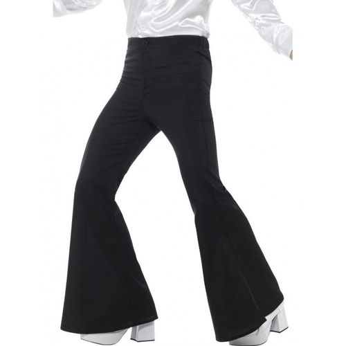 Pantalon Rétro Années 60-70 Homme - L - Noir