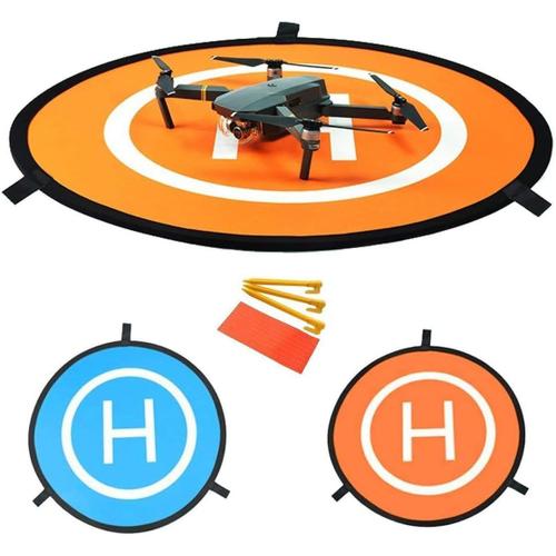 110cm Landing Pad Drone Hélicoptère Parking Tablier Décollage Atterrissage Hélisurface Pad Facile À Plier Pour Dji Mavic 2 Pro / Mavic 2 Zoom / Phantom 3 4 Inspire Mavic Pro Spark