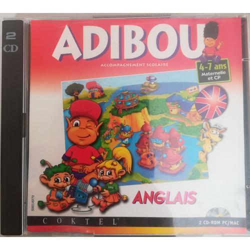 Adibou Anglais 4-7 Ans Maternelle Et Cp