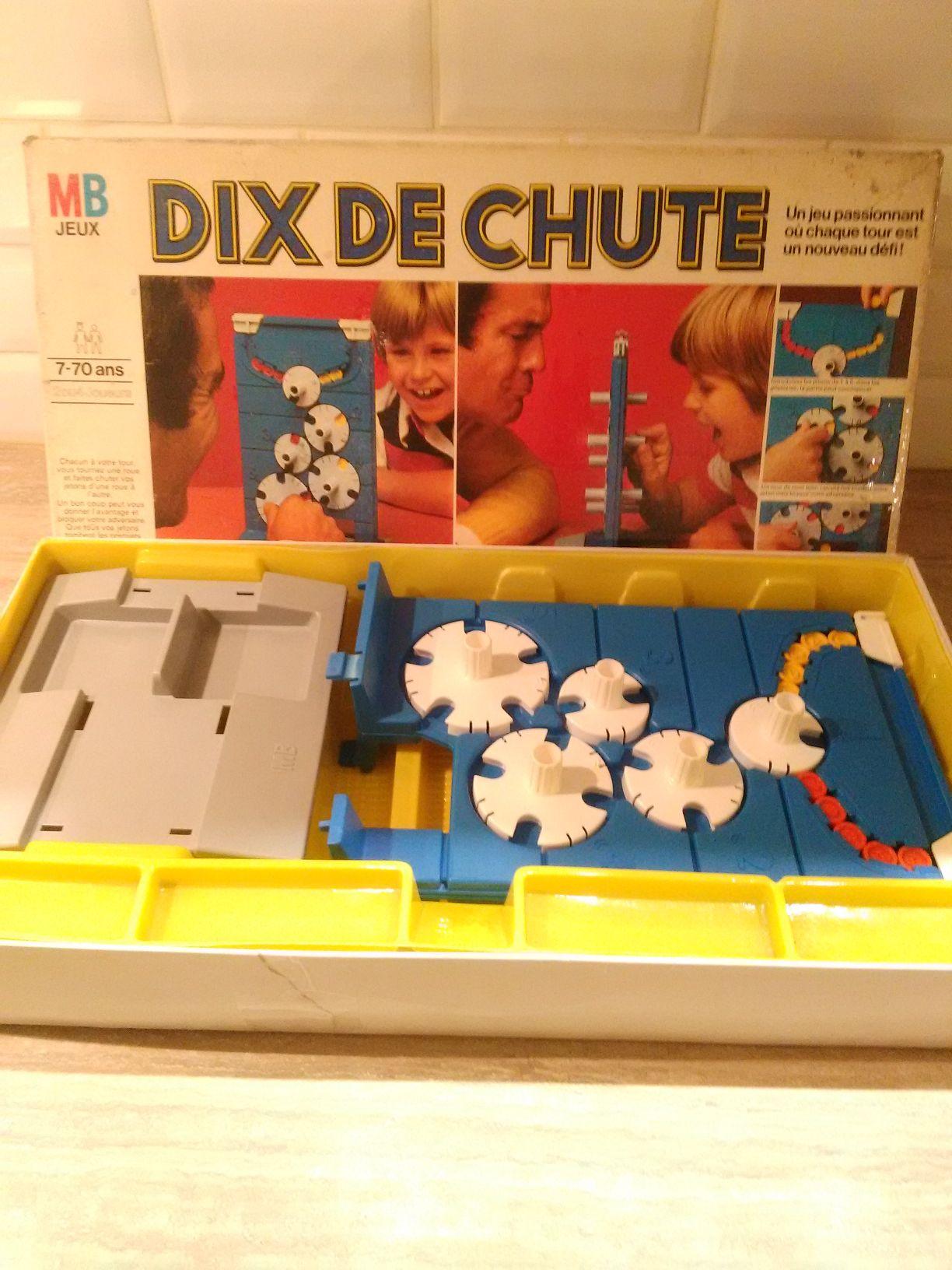 DIX DE CHUTE - MB JEUX - 100% COMPLET - Jeu De Société Livraison Offerte  !!!!! EUR 19,90 - PicClick FR