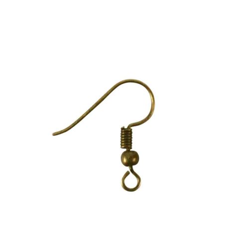 Boucles D'oreille Américaines Crochet 19 Mm Laiton 6 Pièces