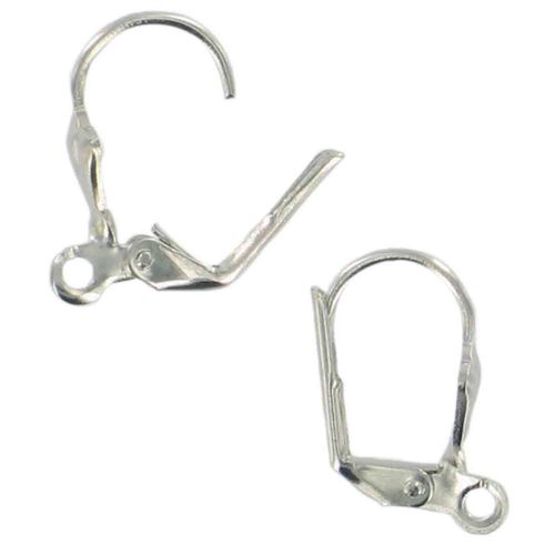 Boucles D'oreille Dormeuses 18 Mm Argenté 4 Pièces