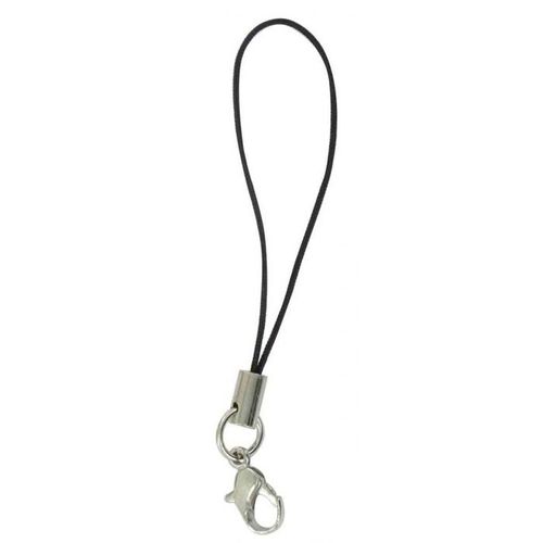 Cordons Téléphone Attache Gri-Gri 5 Cm Noir 10 Pièces - Megacrea Diy