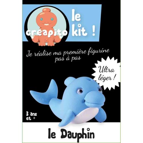 Kit Pâte À Modeler Enfant Creapito Le Dauphin - Megacrea Diy