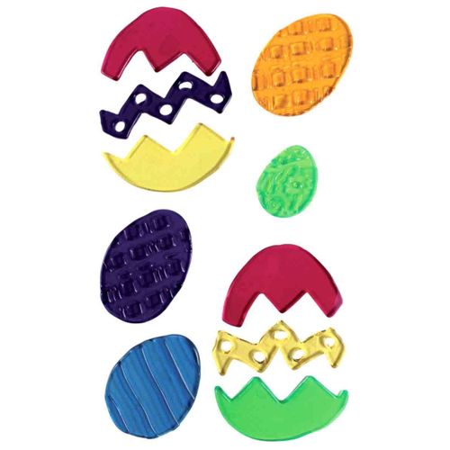 Décoration De Fenêtre Oeufs De Pâques 6 Pièces