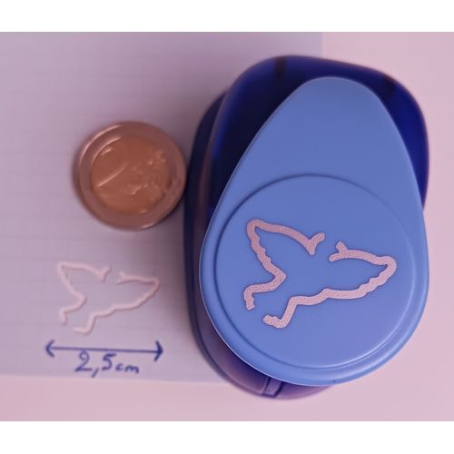 Perforatrice Colombe Pop Up Moyenne De 2,5 Cm