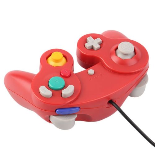 Manette Pour Nintendo Wii, Wii U Et Gamecube - Rouge