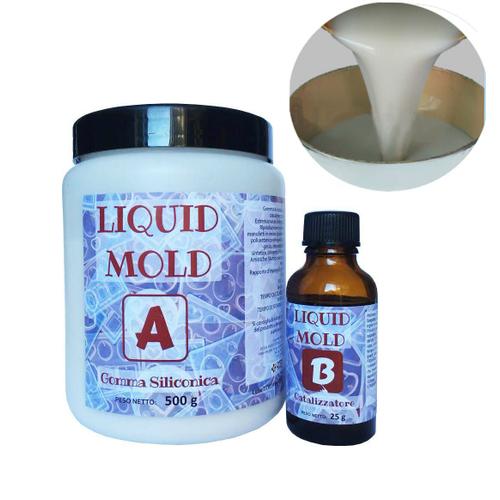 Caoutchouc De Silicone Liquide Pour Moulage - Pour Moules, Bi-Composant A + B.-Resin Pro-Resin Pro