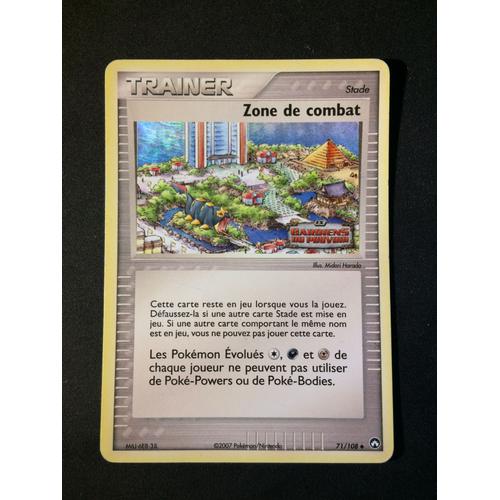 Zone De Combat Holo 71/108 Set Ex Gardiens Du Pouvoir Fr