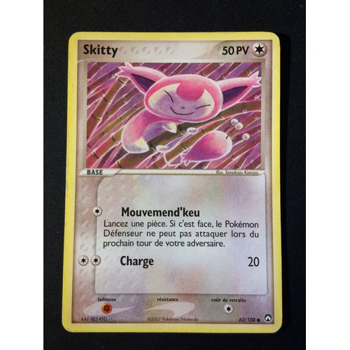 Skitty 62/108 Set Ex Gardiens Du Pouvoir Fr