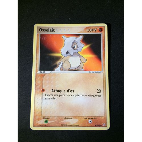 Osselait 40/95 Set Ex Team Magma Vs Team Aqua Fr