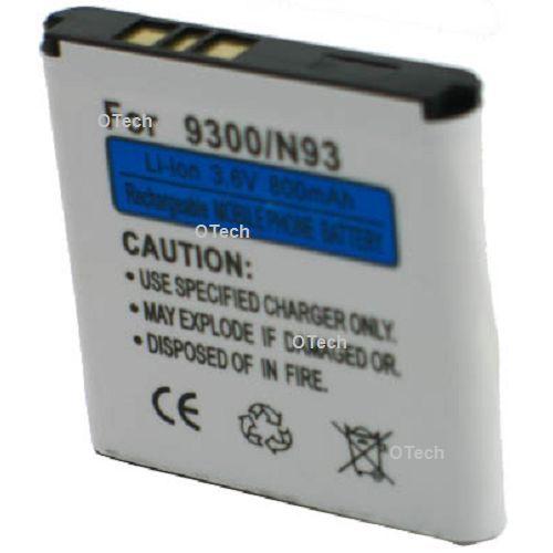 Batterie Pour Nokia N93 - Garantie 1 An
