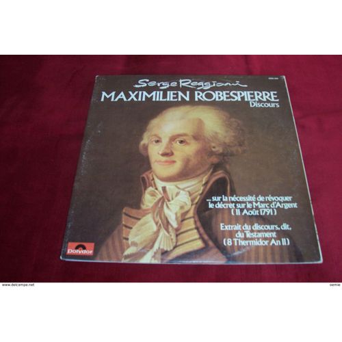 Maximilien Robespierre Discours Album Double