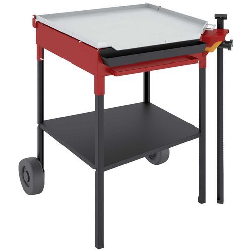 Plancha À Gaz Fm Pl-60 65x65 Cm En Acier Au Carbone 5mm