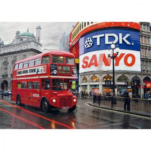 Puzzle 1000 Pièces Paysages Nocturnes - Londres, Piccadilly Circus
