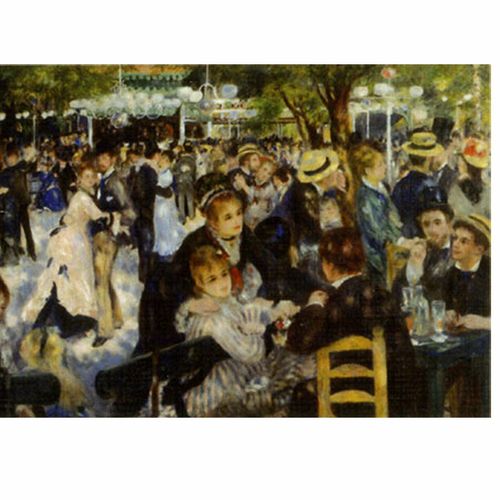 Puzzle 1000 Pièces Renoir Auguste : Le Bal Du Moulin De La Galette