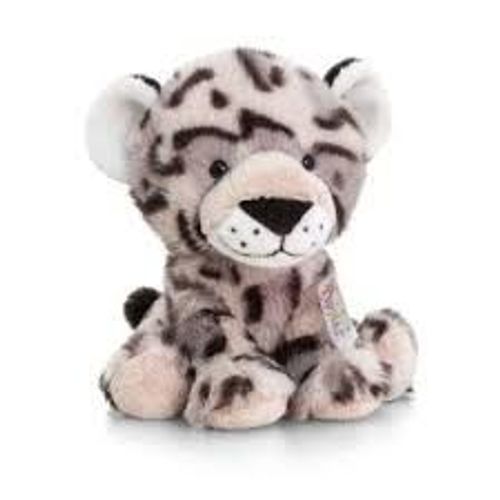 Peluche Léopard Pippins Noir Et Gris 14 Cm - Keel Toys
