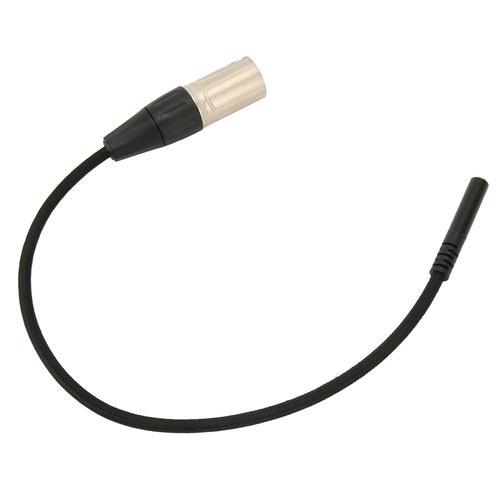 Câble Mini Jack 3.5mm vers XLR, 11.8 Pouces, Silencieux, Flexible, Femelle vers Mâle, Câble Adaptateur 1/8 Pouces vers XLR pour Guitare