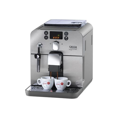 Gaggia Brera RI9833 - Machine à café automatique avec buse vapeur Cappuccino - 15 bar - argenté(e)