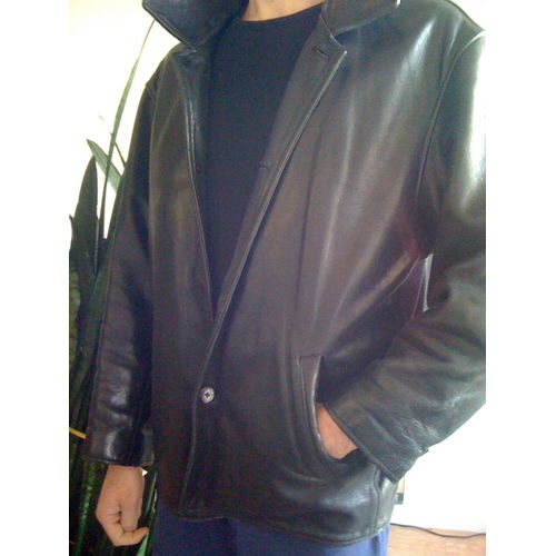 Veste Redskins Veste Courte Cuir L Noir