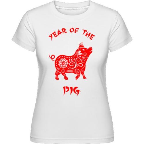 Chinese Zodiac Year Of The Pig, T-Shirt Shirtinator Femme