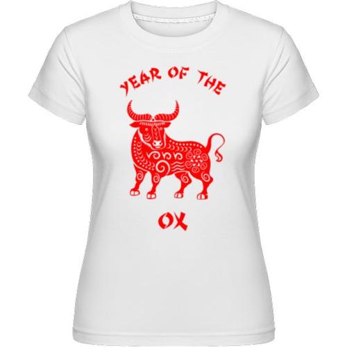 Chinese Zodiac Year Of The Ox, T-Shirt Shirtinator Femme