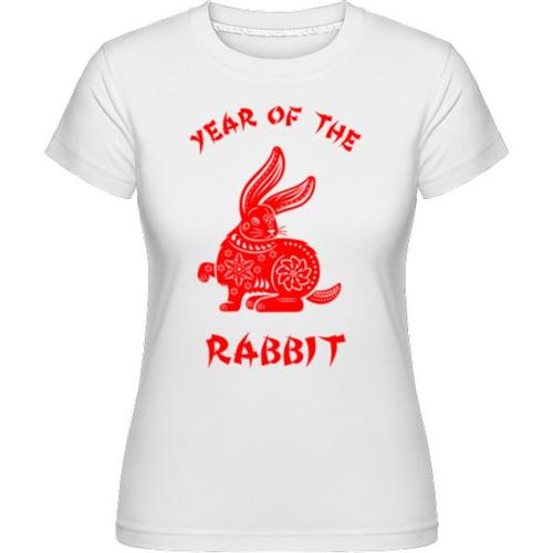 Chinese Zodiac Year Of The Rabbit, T-Shirt Shirtinator Femme