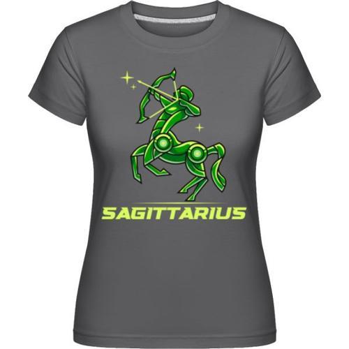 Mecha Robotic Zodiac Sign Sagittarius, T-Shirt Shirtinator Femme