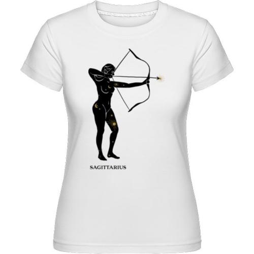 Female Zodiac Sign Sagittarius, T-Shirt Shirtinator Femme