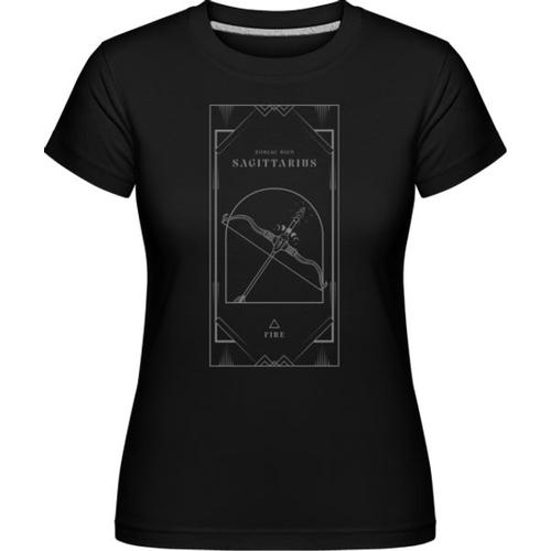 Art Deco Zodiac Sign Sagittarius, T-Shirt Shirtinator Femme