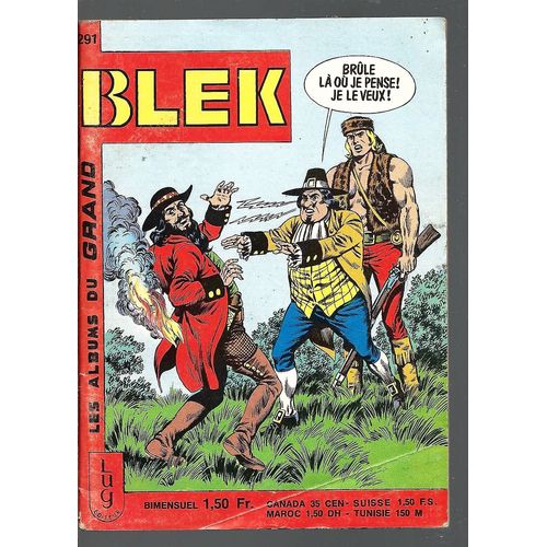 [ Les Albums Du Grand Blek ] Blek N° 291 ( 20 Août 1975 )